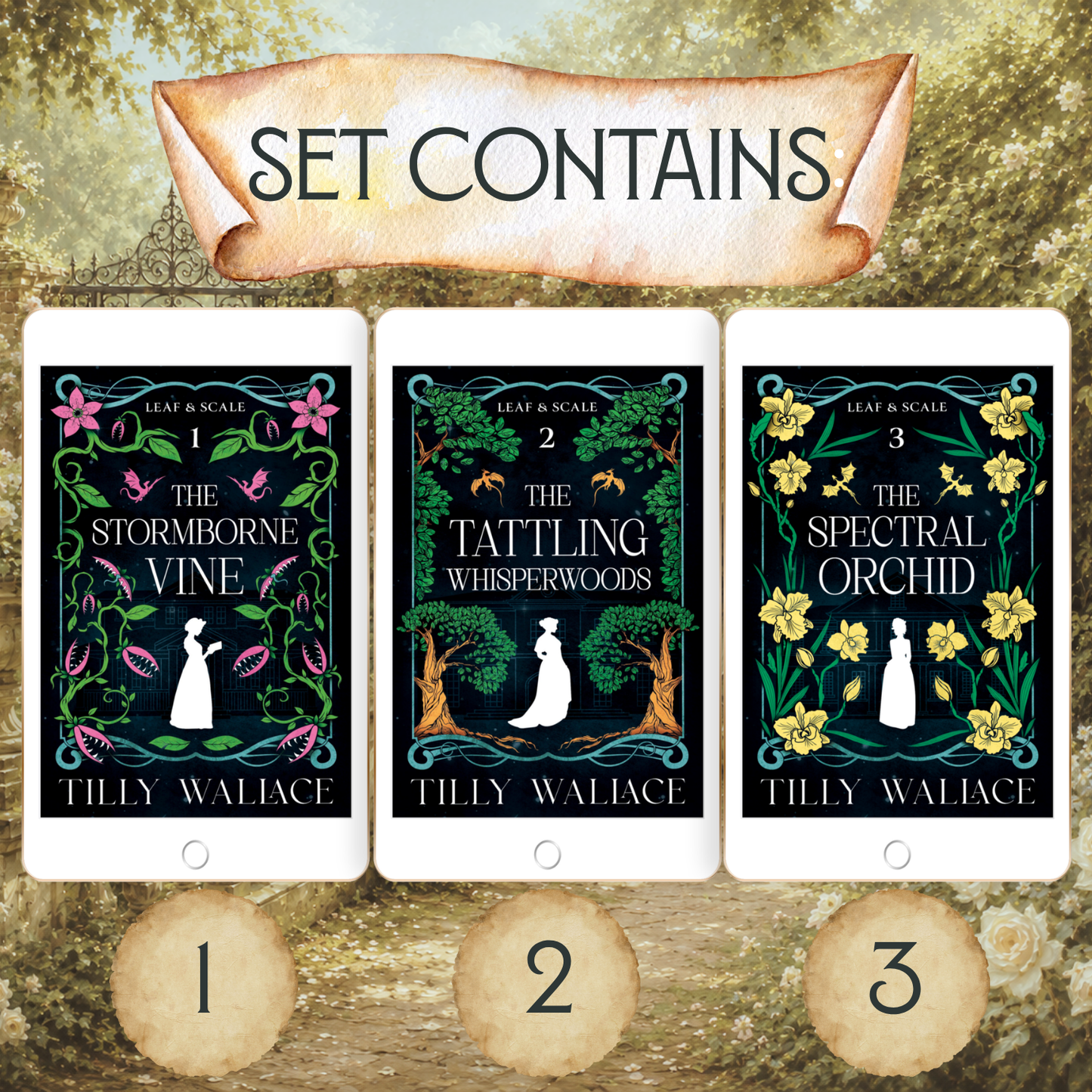 Rowan Leaves: A Leaf and Scale Collection containing books 1, 2 and 3