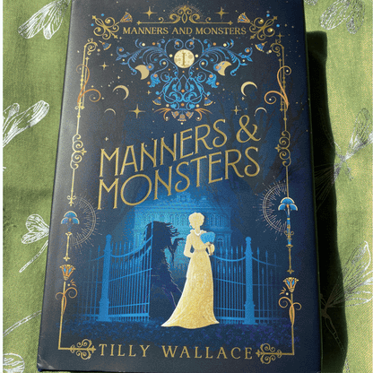Animated view of the Manners and Monsters special edition hardcover