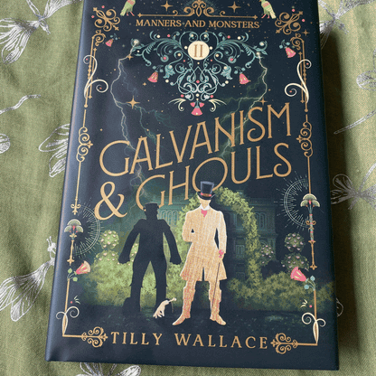Animated view of the Galvanism and Ghouls special edition hardcover